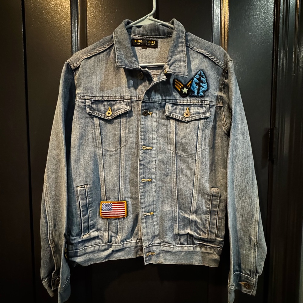 Ring of Fire Blue Denim Jacket